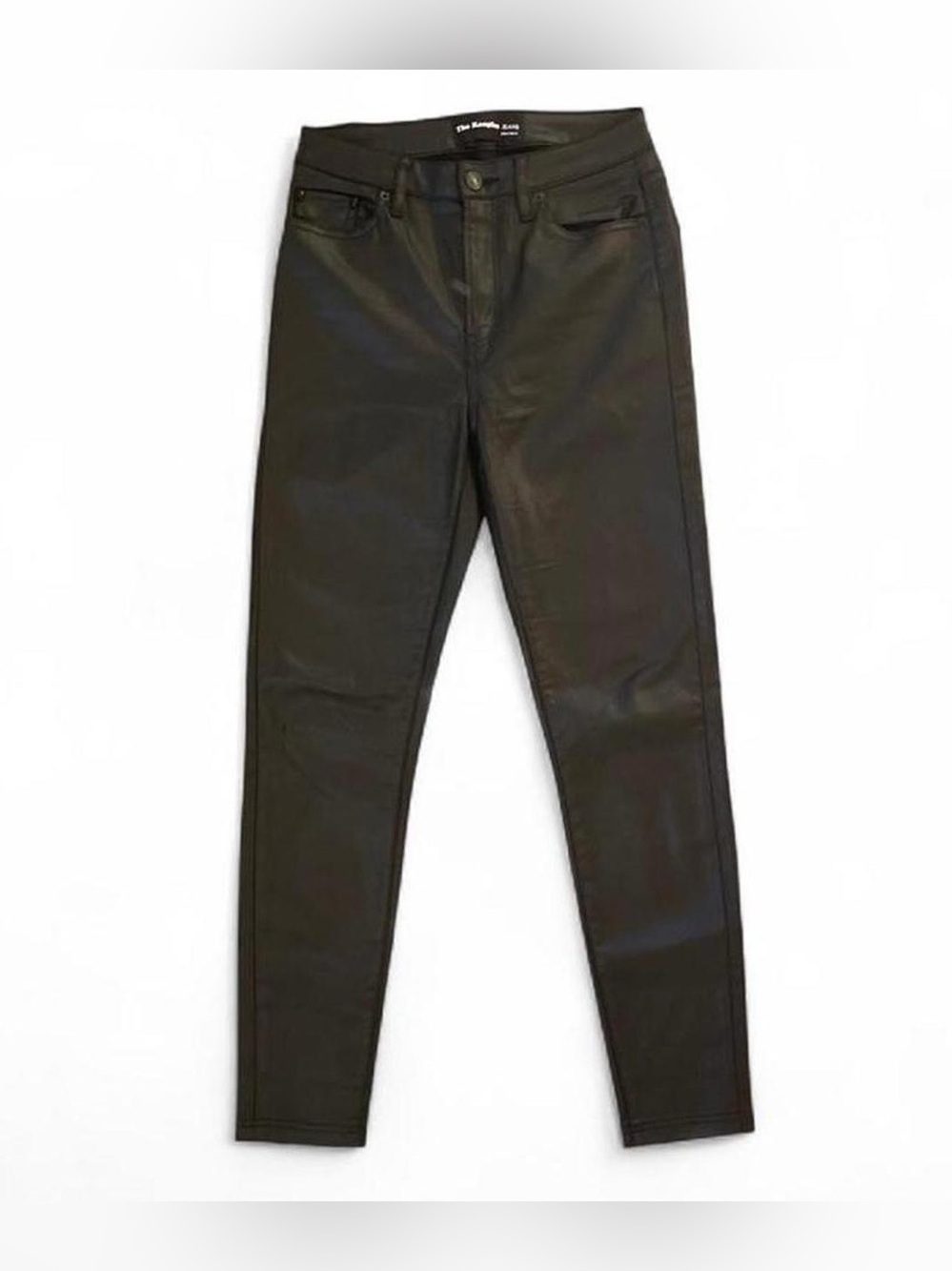 The Kooples Franky Black Coated Skinny Jeans Size 25 – Leather Look